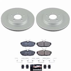 PowerStop Z23 Daily Driver Evolution Coated Brake Upgrade Kits for 2012 MUSTANG - CPK5941-23