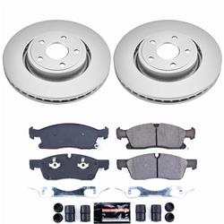 PowerStop Z23 Daily Driver Evolution Coated Brake Upgrade Kits for 2011-2020 DURANGO, 2011-2012 GRAND CHEROKEE - CPK5954-23