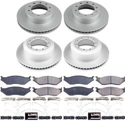 PowerStop Z23 Daily Driver Evolution Coated Brake Upgrade Kits for 2005-2016 F-450 SUPER DUTY, F-550 SUPER DUTY - CPK5965-23