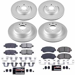 PowerStop Z23 Daily Driver Evolution Coated Brake Upgrade Kits for 2009-2014 MAXIMA - CPK6075-23