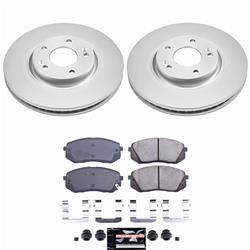 PowerStop Z23 Daily Driver Evolution Coated Brake Upgrade Kits for 2011-2016 SPORTAGE, 2010-2015 TUCSON - CPK6087-23