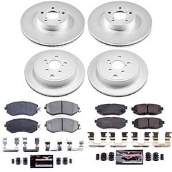PowerStop Z23 Daily Driver Evolution Coated Brake Upgrade Kits CPK6164-23