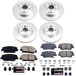 PowerStop Z23 Daily Driver Evolution Coated Brake Upgrade Kits for 2010-2016 GENESIS COUPE - CPK6170-23