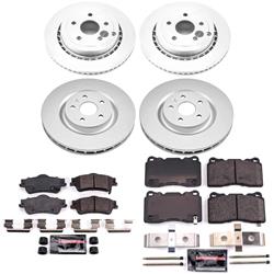 PowerStop Z23 Daily Driver Evolution Coated Brake Upgrade Kits for 2009 G8 - CPK6187-23