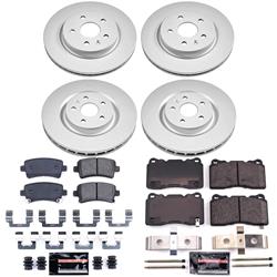 PowerStop Z23 Daily Driver Evolution Coated Brake Upgrade Kits for 2012-2013 REGAL - CPK6188-23