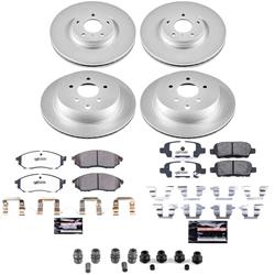 PowerStop - Brake Rotor and Pad Combos for 2011-2013 M56, M37, 2012-2013 M35H - CPK6237-26