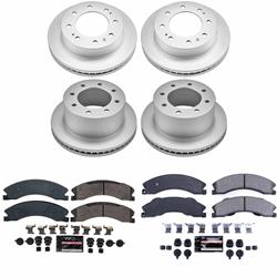 PowerStop Z23 Daily Driver Evolution Coated Brake Upgrade Kits for 2012-2019 SIERRA 3500 HD, SILVERADO 3500 HD - CPK6260-23