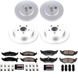 PowerStop Z23 Daily Driver Evolution Coated Brake Upgrade Kits for 1995-2000 CIRRUS, 1996-2000 SEBRING - CPK6264-23