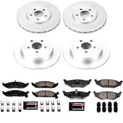 PowerStop Z23 Daily Driver Evolution Coated Brake Upgrade Kits for 1995-2000 CIRRUS - CPK6265-23