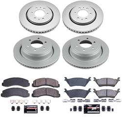 PowerStop Z23 Daily Driver Evolution Coated Brake Upgrade Kits for 2012-2018 F-150 - CPK6268-23