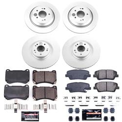 PowerStop Z23 Daily Driver Evolution Coated Brake Upgrade Kits for 2011 EQUUS - CPK6312-23