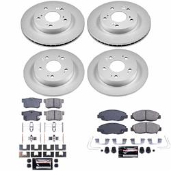 PowerStop Z23 Daily Driver Evolution Coated Brake Upgrade Kits for 2012 CIVIC - CPK6320-23