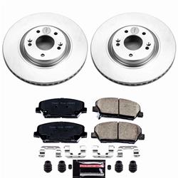 PowerStop Z23 Daily Driver Evolution Coated Brake Upgrade Kits for 2011-2015 OPTIMA - CPK6324-23
