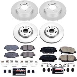 PowerStop Z23 Daily Driver Evolution Coated Brake Upgrade Kits for 2011-2015 OPTIMA - CPK6325-23