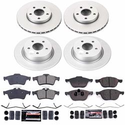 PowerStop Z23 Daily Driver Evolution Coated Brake Upgrade Kits for 2013-2018 C-MAX - CPK6397-23