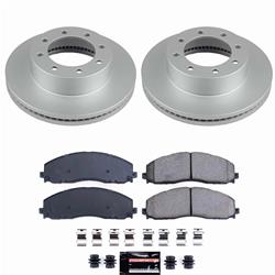 PowerStop Z23 Daily Driver Evolution Coated Brake Upgrade Kits for 2012-2022 F-250 SUPER DUTY, 2013-2022 F-350 SUPER DUTY, 2013-2016 F-450 SUPER DUTY - CPK6403-23