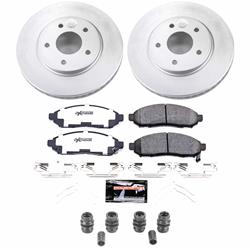 PowerStop - Brake Rotor and Pad Combos for 2015-2018 CITY EXPRESS, 2011-2014 LEAF, 2013-2021 NV200 - CPK6492-36