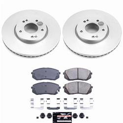 PowerStop Z23 Daily Driver Evolution Coated Brake Upgrade Kits for 2012-2016 SPORTAGE - CPK6510-23