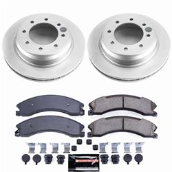 PowerStop Z23 Daily Driver Evolution Coated Brake Upgrade Kits for 2012-2021 NV1500, NV2500, NV3500 - CPK6517-23