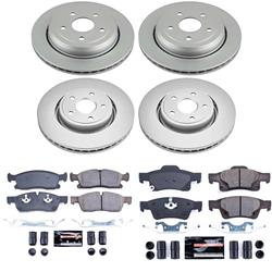 PowerStop Z23 Daily Driver Evolution Coated Brake Upgrade Kits for 2012-2020 DURANGO, 2013-2015 GRAND CHEROKEE - CPK6537-23