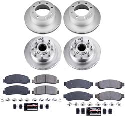 PowerStop Z23 Daily Driver Evolution Coated Brake Upgrade Kits for 2012 F-250 SUPER DUTY, F-350 SUPER DUTY - CPK6551-23