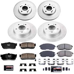 PowerStop Z23 Daily Driver Evolution Coated Brake Upgrade Kits for 1996-1999 I30, 1995-1999 MAXIMA - CPK662-23