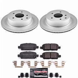 PowerStop Z23 Daily Driver Evolution Coated Brake Upgrade Kits for 2011-2025 LEAF, 2014-2020 ROGUE, 2017-2022 ROGUE SPORT - CPK6761-23