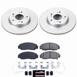 PowerStop Z23 Daily Driver Evolution Coated Brake Upgrade Kits for 2012-2015 CIVIC - CPK6766-23