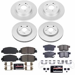 PowerStop Z23 Daily Driver Evolution Coated Brake Upgrade Kits for 2013-2017 ACCORD - CPK6778-23