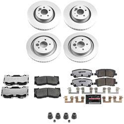 PowerStop - Brake Rotor and Pad Combos for 2015-2020 MUSTANG - CPK6805-26