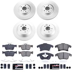 PowerStop Z23 Daily Driver Evolution Coated Brake Upgrade Kits for 2013-2016 FUSION, MKZ - CPK6815-23