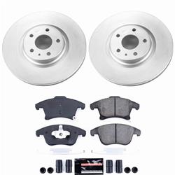 PowerStop Z23 Daily Driver Evolution Coated Brake Upgrade Kits for 2013-2020 FUSION, 2013-2016 MKZ - CPK6816-23