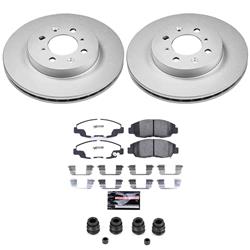 PowerStop - Brake Rotor and Pad Combos for 1996-2005 CIVIC, 2010-2014 INSIGHT - CPK690-26