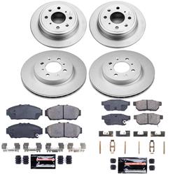 PowerStop Z23 Daily Driver Evolution Coated Brake Upgrade Kits for 1993-1995 CIVIC, 1994-2001 INTEGRA - CPK693-23