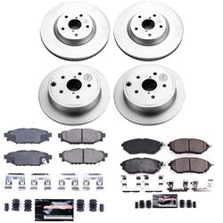 PowerStop Z23 Daily Driver Evolution Coated Brake Upgrade Kits for 2015-2021 WRX - CPK6932-23
