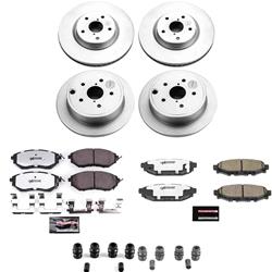 PowerStop - Brake Rotor and Pad Combos for 2015-2021 WRX - CPK6932-26