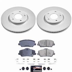 PowerStop Z23 Daily Driver Evolution Coated Brake Upgrade Kits for 2014-2016 FORTE KOUP, FORTE5 - CPK6935-23