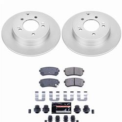 PowerStop Z23 Daily Driver Evolution Coated Brake Upgrade Kits for 2014-2016 CADENZA, 2015 SONATA, 2015-2017 TUCSON - CPK6936-23