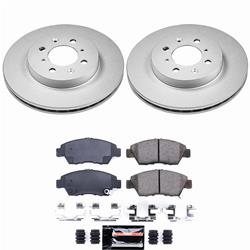 PowerStop Z23 Daily Driver Evolution Coated Brake Upgrade Kits for 1993-1995 CIVIC, 1994-1997 CIVIC DEL SOL, 2007-2008 FIT - CPK694-23