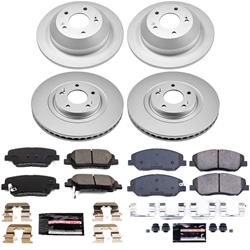 PowerStop Z23 Daily Driver Evolution Coated Brake Upgrade Kits for 2013-2016 SANTA FE - CPK6950-23