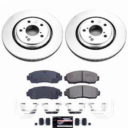 PowerStop Z23 Daily Driver Evolution Coated Brake Upgrade Kits for 2015-2017 ODYSSEY, 2019-2025 PASSPORT - CPK6959-23
