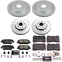 PowerStop Z23 Daily Driver Evolution Coated Brake Upgrade Kits for 2014-2018 CTS - CPK7000-23