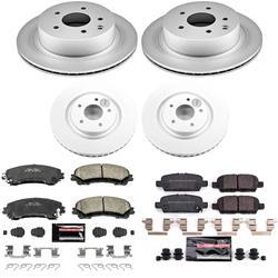 PowerStop Z23 Daily Driver Evolution Coated Brake Upgrade Kits for 2014-2019 ROGUE - CPK7033-23