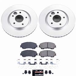 PowerStop Z23 Daily Driver Evolution Coated Brake Upgrade Kits for 2014-2020 ROGUE, 2017-2022 ROGUE SPORT - CPK7036-23