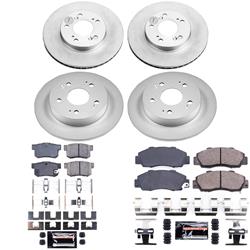 PowerStop Z23 Daily Driver Evolution Coated Brake Upgrade Kits for 1997-2001 PRELUDE - CPK706-23