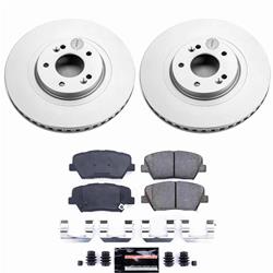 PowerStop Z23 Daily Driver Evolution Coated Brake Upgrade Kits for 2013-2018 SANTA FE SPORT, 2014-2020 SORENTO - CPK7064-23