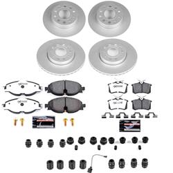 PowerStop - Brake Rotor and Pad Combos for 2015 GOLF, GOLF SPORTWAGEN - CPK7109-26