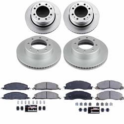 PowerStop Z23 Daily Driver Evolution Coated Brake Upgrade Kits for 2013-2018 RAM 3500 - CPK7141-23