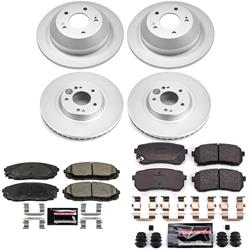 PowerStop Z23 Daily Driver Evolution Coated Brake Upgrade Kits for 2015-2021 SEDONA - CPK7286-23