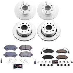 PowerStop Z23 Daily Driver Evolution Coated Brake Upgrade Kits for 2014-2015 PROMASTER 1500, PROMASTER 2500, PROMASTER 3500 - CPK7304-23